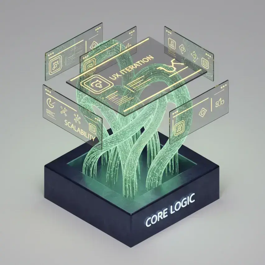 Core Logic Focus Illustration